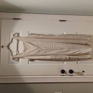 Old Navy extra large tall khaki linen dress